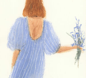 Alone in Forget-me-not Blue