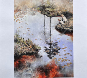 Peilin pintajännite, E.V.U. Fine Art Print
