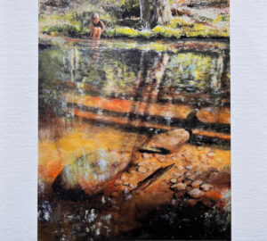 Tyynen pinnan aallonpituuksia, E.V.U. Fine Art Print