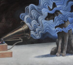 Howling wolf