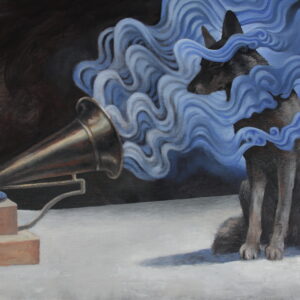 Howling wolf